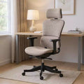 HomeRoots Set of Two Brown and Black Adjustable Height Swivel Rolling Office Chair